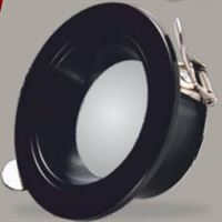 Metal Kasa Panel AydınlatmaIP 208 WSiyah Kasa3 1